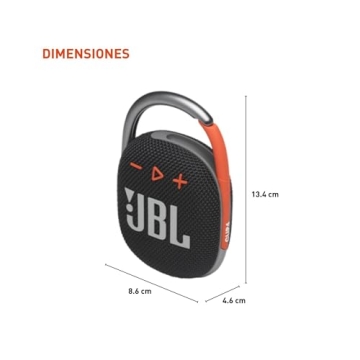 JBL Clip 4 Portable Bluetooth Speaker - Waterproof
