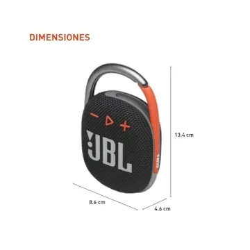 JBL Clip 4 Portable Bluetooth Speaker - Waterproof