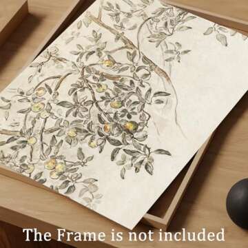 Uniro Neutral Vintage Wall Art for Rustic Home Decor