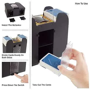 Automatic Card Shuffler for Easy Game Nights