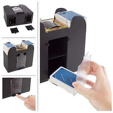 Automatic Card Shuffler for Easy Game Nights
