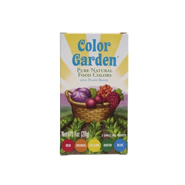 Color Garden Natural Food Colors Multi Pack - 5 ct
