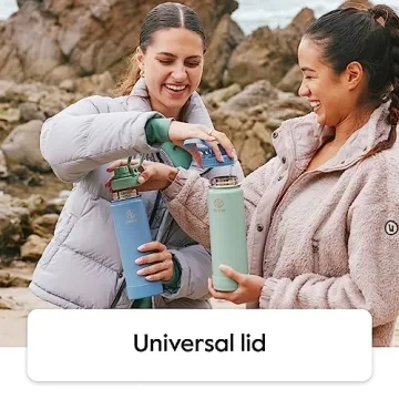 Takeya Motivational Water Bottle with Straw Lid 64 oz