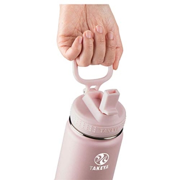 Takeya Motivational Water Bottle with Straw Lid 64 oz