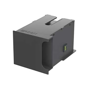 EPSON T6711 Ink Maintenance Box for Workforce WF-3520, WF-3530, WF-3540, WF-3620, WF-3640, WF-7510, WF-7520, WF-7610, WF-7620 an