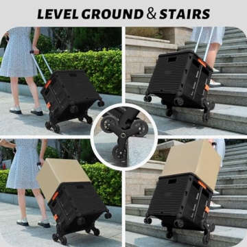 FELICON SELORSS Folding Utility Cart for Easy Transport