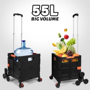 FELICON SELORSS Folding Utility Cart for Easy Transport