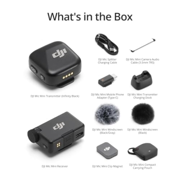 DJI Mic Mini: Compact, Wireless Audio Solution for Creators