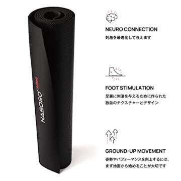 Naboso Training Barefoot Workout Mat for Foot Strength