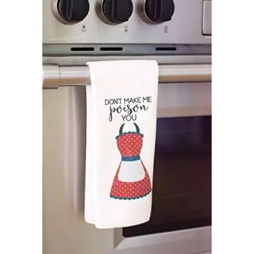 Funny Kitchen Tea Towel – Quirky Home Decor Gift