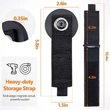 Heavy Duty Magnetic Hooks for Tool Organization - Homde