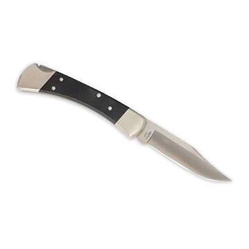 Buck Knives 110 Pro Plus Black Micarta BOS S35VN Folding Hunter - Limited Edition