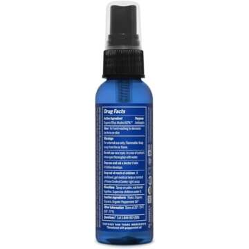 Dr. Bronner's Organic Hand Sanitizer Spray - Peppermint Freshness