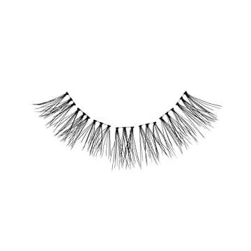 KISS Looks So Natural Trio Lash Medium Combo Pack, False Eyelashes with Tapered End Technology, 3D Lengths & Angles, Easy Grip Tray with Built-In Glue Pocket, 30 Trio Lashes in Short & Medium Lengths