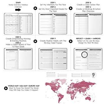 Life & Goal Planner to Achieve Your Dreams and Goals