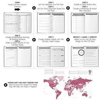 Life & Goal Planner to Achieve Your Dreams and Goals