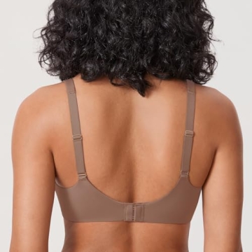 DELIMIRA Plus Size Balconette Bra with Underwire Support