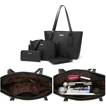 Chic 4-Piece Handbag Set for Stylish Women