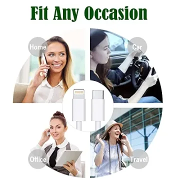 USB C Fast Charger with Lightning Cable for iPhone 14/13/12