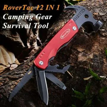 RoverTac 12-in-1 Multitool for Men and Dads