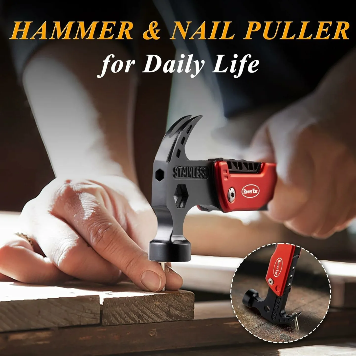 RoverTac 12-in-1 Multitool for Men and Dads