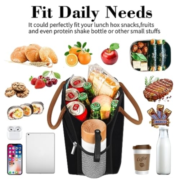 Insulated Lunch Bag for Work & Travel - Coobiiya