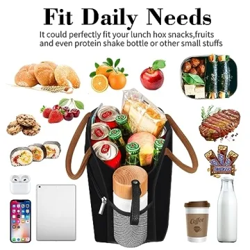 Insulated Lunch Bag for Work & Travel - Coobiiya