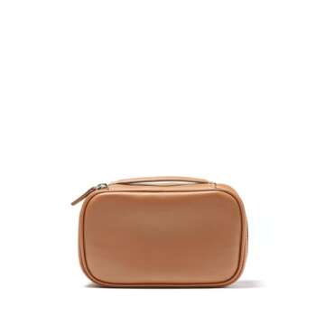 Leatherology Cognac Nested Travel Organizer Trio