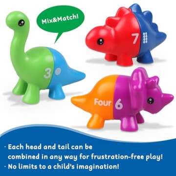 Toddler Dinosaur Montessori Toys for Fun Learning