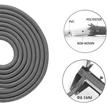 Durable Redify Weighted Jump Rope for All Fitness Levels