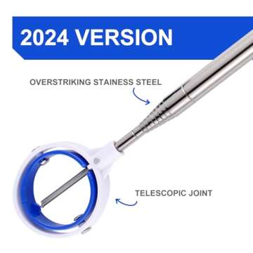 Golf Ball Retriever, Premium Golf Ball Retriever Telescopic for Water, Portable Golf Ball Grabber, 3...