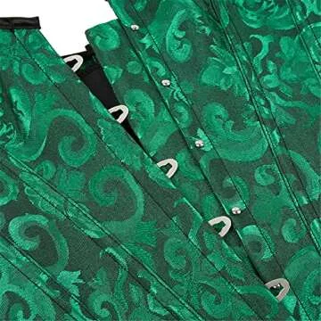 Plus Size Lace Up Corset for Halloween and Events