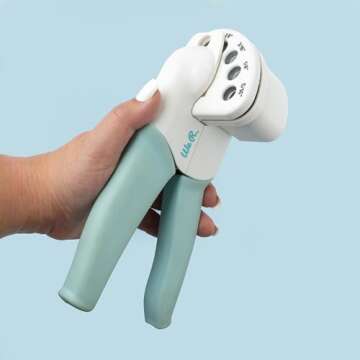 We R Memory Keepers, Crop A Dile Multi Hole Punch, with 1/16",1/8", 3/16", 1/4" and 5/16" Holes for Leather, Craft Paper, Fabric, Tin and More