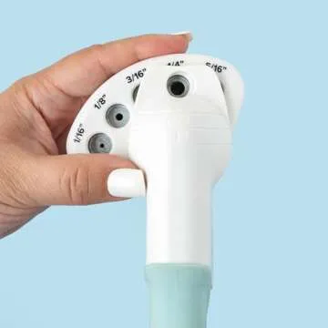 We R Memory Keepers, Crop A Dile Multi Hole Punch, with 1/16",1/8", 3/16", 1/4" and 5/16" Holes for Leather, Craft Paper, Fabric, Tin and More