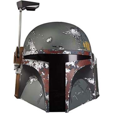 Experience the Galaxy with the STAR WARS Boba Fett Premium Electronic Helmet
