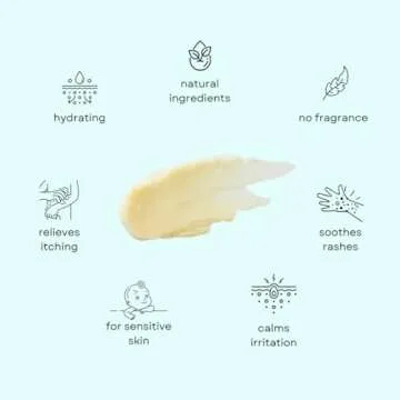 Irene Organics Organic Baby Diaper Rash Balm 4oz