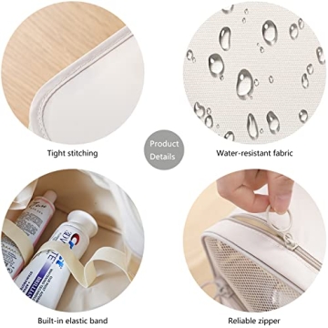 IMCUZUR Travel Toiletry Bag - Stylish & Functional Organizer