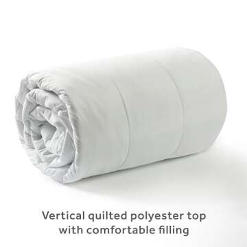 Sunbeam Queen Electric Heated Mattress Pad, 60"x80", 12 Heat Settings, 12hr Auto Shut-Off, Fast Heating, Machine Washable - White