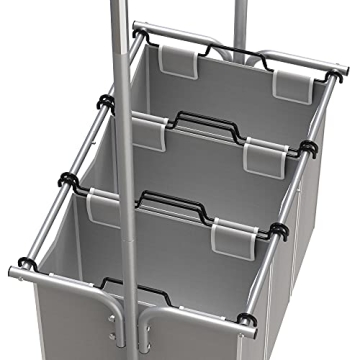 Simple Houseware Laundry Sorter with Extensible Rod