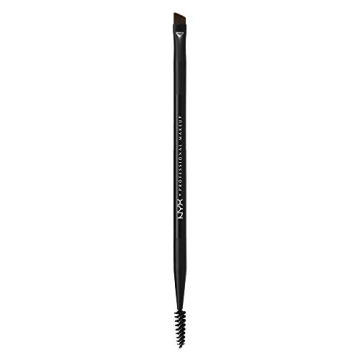 NYX Pro Dual Brow Brush for Precision Eyebrow Styling
