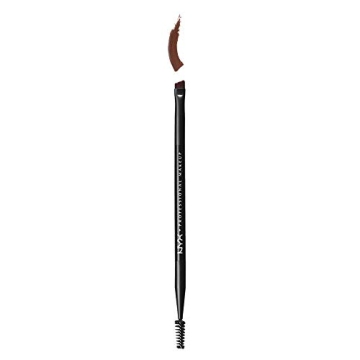 NYX Pro Dual Brow Brush for Precision Eyebrow Styling