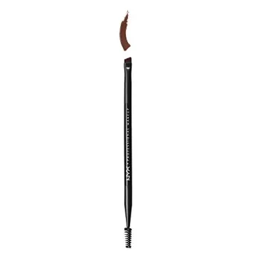 NYX Pro Dual Brow Brush for Precision Eyebrow Styling