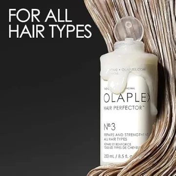 Olaplex No. 3 Hair Perfector Repairing Hair Treatment, Concentrated for Dry Damaged Hair, Repairs & Strengthens All Hair Types, 8.5 fl oz
