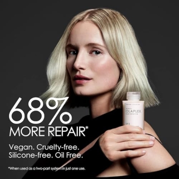 Olaplex No. 3 Hair Perfector Repairing Hair Treatment, Concentrated for Dry Damaged Hair, Repairs & Strengthens All Hair Types, 8.5 fl oz