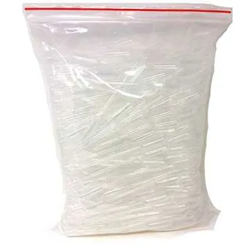 Transfer Pipette, 7.0ml Capacity, 3.0ml Graduated, Large Bulb, 155mm, 3.2ml Bulb Draw, Ziplock Bagging, Karter Scientific 206H2 (Pack of 500)