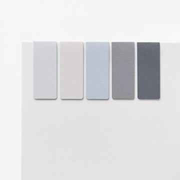 Stylish Monolike Magnetic Bookmarks Ocean Set of 5