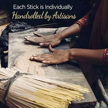 Soul Sticks Aztec Cinnamon Resin Incense Sticks Hand Rolled Artisan Resin 6pcs Perfect for Yoga Meditation Relaxation Aromatherapy Cleansing & Witchcraft Supplies Long Lasting Slow Burn (Frankincense)