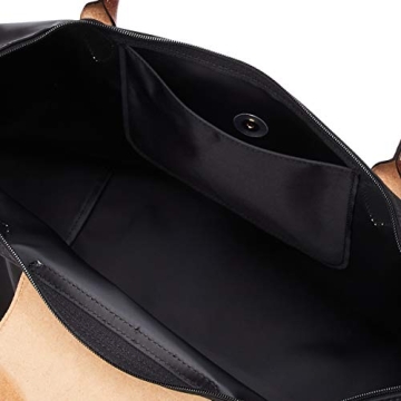 Longchamp 1899 089 Tote Bag - Chic Black Nylon/Leather