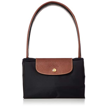 Longchamp 1899 089 Tote Bag - Chic Black Nylon/Leather