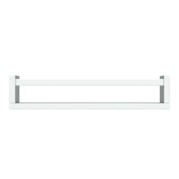 Forbena Floating Nursery Book Shelves for Wall Set of 4, White Wall Bookshelf for Kids Room, Small Wood Book Shelf Wall Mounted for Baby Teen Boys Girls Bedoom Bathroom Toy and Decor Storage